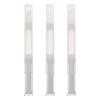 Healifty 3pcs Refillable Lip Gloss Sample Bottles Transparent Lip Glaze Containers for Travel Storage and Makeup Lightweight Leakproof Design for Convenient Carry view 1