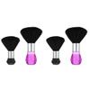 LALAFINA 4pcs Hairdressing Brushes for Barbershop Haircut Cleaning Broken Hair Brushes for Hair Salon Use Easy to Clean and Comfortable Skin view 1