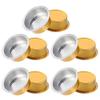 FRCOLOR 30pcs Foil Wax Melting Bowl Nonstick Wax Bean Melting Bowls for Easy Hair Removal Capacity for Convenient Use for Sharing Family Friends view 3