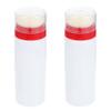 Kichvoe 2Pcs Toddler Powder Puff Box Empty Dispenser - Travel Body Powder Jar with Puff | Even Application Makeup Empty Case for Gentle Skin Care view 1