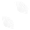 FRCOLOR 20sheets Full Cover Toenail Tips for Pedicure Ultra-thin Nail Art Supplies for Elegant Toe Decoration for Festivals Weddings and Home Use view 1
