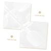 FRCOLOR 20sheets Full Cover Toenail Tips for Pedicure Ultra-thin Nail Art Supplies for Elegant Toe Decoration for Festivals Weddings and Home Use view 2