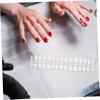 FRCOLOR 30sheets Nail Art Toe Tips Full Coverage Diy Nail Art Supplies Wedding Party view 4