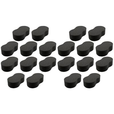LALAFINA 20pcs Women Neck Haircut Salon Tools Salon, Professional Barber Locking Barbershop Black Cleaning Accessories Face for Dreads Brush: Coil Afro Men Sponge Glove Sweep Removal Tool