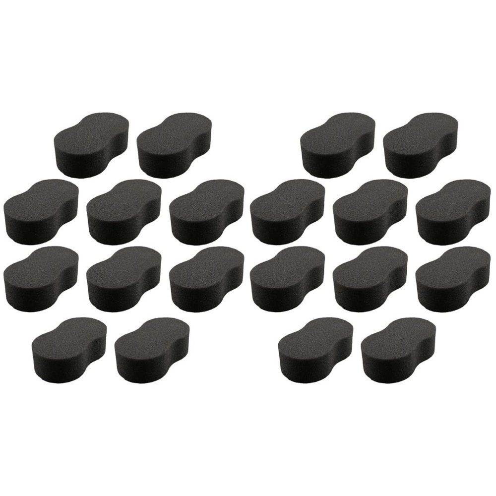 LALAFINA 20pcs Women Neck Haircut Salon Tools Salon, Professional Barber Locking Barbershop Black Cleaning Accessories Face for Dreads Brush: Coil Afro Men Sponge Glove Sweep Removal Tool