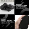 LALAFINA 20pcs Women Neck Haircut Salon Tools Salon, Professional Barber Locking Barbershop Black Cleaning Accessories Face for Dreads Brush: Coil Afro Men Sponge Glove Sweep Removal Tool view 2
