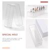 Beaupretty Box Nail Head Case Heads Sturdy Container Bits Tool Manicure Salon Clear Holes Drill Grinding Plastic Organizing Professional Display Art Practical with Storage Machine view 4