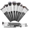 Makeup Brushes, 18 Pcs Professional Premium Synthetic Make Up Brushes, Foundation Powder Concealers Eye Shadows Makeup Brush Set view 1