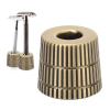 Brrnoo Metal Shaving Stand Base, Shaving Stand, Men Shaving Stand Double Edged Holder for Men Women, Safety Holder Base Shaver Accessories view 1