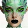 MEICOLY Green Body Glitter,Green Face Glitter,Christmas Face Glitter Stocking Stuffers,Alien Chunky Glitter Makeup,Glitter Face Paint for Women and Kids,St Patricks Day Accessories view 2