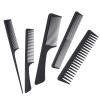 KALLORY 10pcs Carbon Fiber Hair Comb Professional Detangling Brush Tail Comb for Home Salon Styling Wide Fine Tooth Designs Lightweight Heat- for All Hair Types view 4