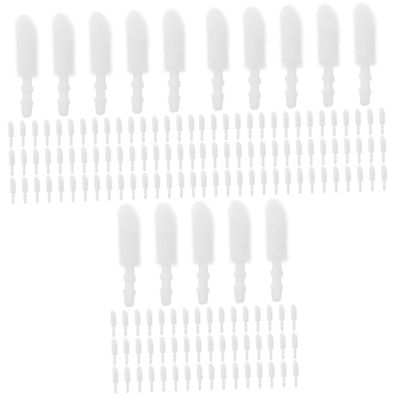FRCOLOR 900pcs Flocking Lip Gloss Brush Disposable Lipstick Applicators for Easy Makeup Application for Travel and Daily Use for Lip Gloss