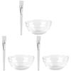 Beaupretty 36pcs Transparent Facial Mask Mixing Bowl Soft Applicator Brush Reusable Skincare Tools for Home and Salon Use for Mixing Mud Masks and Treatments view 1