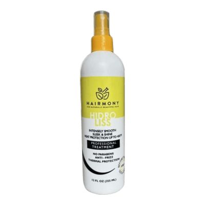 Hairmony Hidro Liss Professional Hair Heat Protector Treatment 12oz