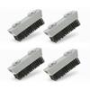 Grip Clean Nail Brush for Cleaning Fingernails  Heavy Duty Nail Brush with Extra Stiff Bristles - Fingernail Brush & Nail Scrubber Brush with Suction Cup Backing for Men & Women - 4 Pack view 1