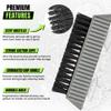 Grip Clean Nail Brush for Cleaning Fingernails  Heavy Duty Nail Brush with Extra Stiff Bristles - Fingernail Brush & Nail Scrubber Brush with Suction Cup Backing for Men & Women - 4 Pack view 2