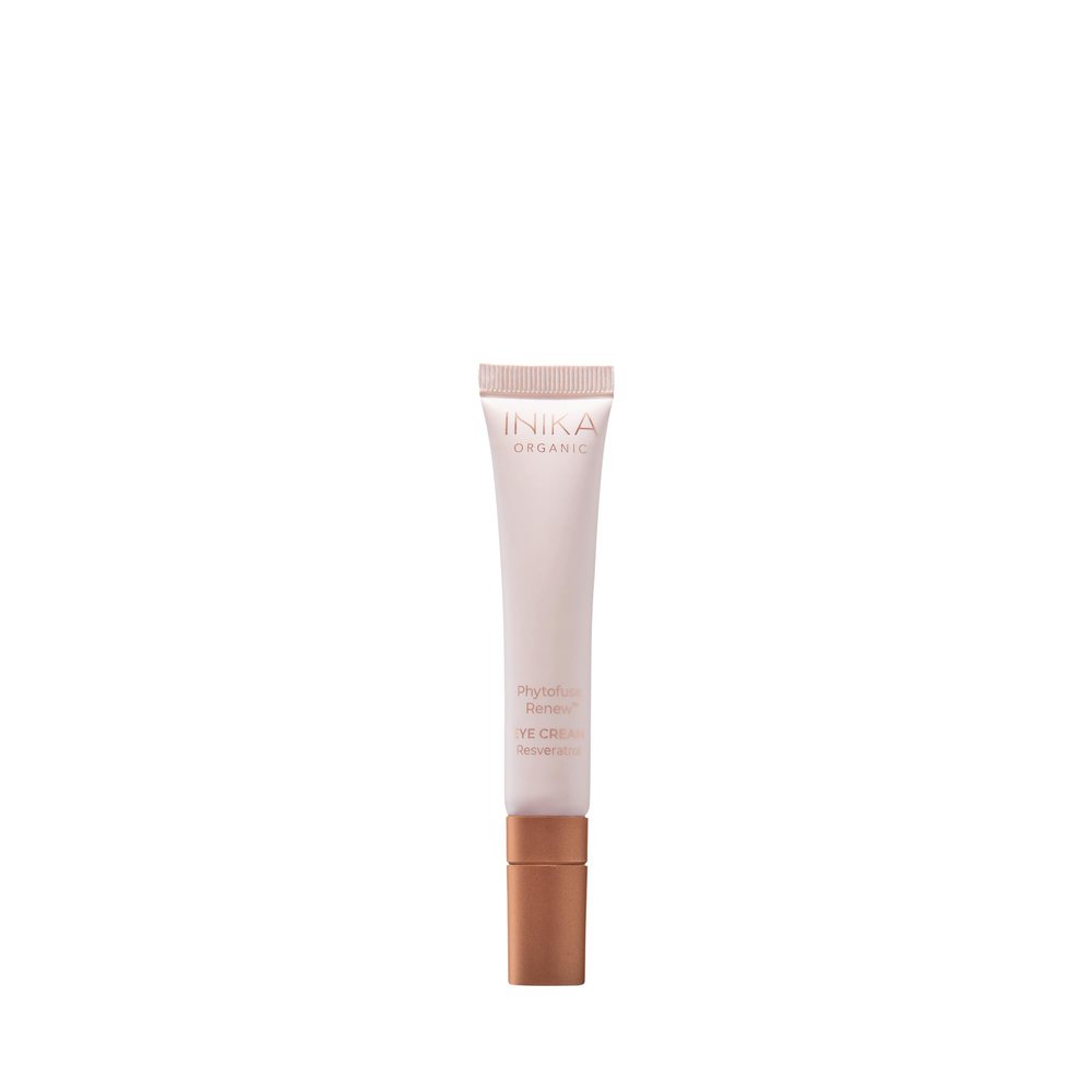 INIKA Organic Phytofuse Renew Eye Cream | The Ultimate Anti-aging Eye Cream. Clinically Proven to Reduces Dark Circles, Fine Lines and Hydrates and Plumps Skin. All Natural, Vegan Ingredients.