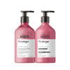 L'Oral Professionnel Paris Pro Longer Thickening Shampoo & Conditioner Set - Reduces Breakage & Appearance of Split Ends For Thin & Fine Hair Types, Adds Volume & Shine view 1