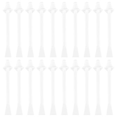 FRCOLOR 60pcs Nose Hair Removal Sticks Safe and User-friendly Applicators for Nostril Cleaning Eyebrow and Bikini Area Hair Removal