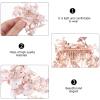 Beaupretty Crystal Hair Comb Bridal Wedding Accessory Shiny Headpiece for Women's Attire view 3