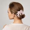 Beaupretty Crystal Hair Comb Bridal Wedding Accessory Shiny Headpiece for Women's Attire view 4