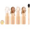 LIFUS Face Cream Contour Stick Bronzer Stick Highlighter Stick Illuminator Makeup Glow Kit,Long Lasting Highly Piamented Skin Brighten Shadow Contour Bronzer Highlighter Powder Pen Pencil-F1 view 1
