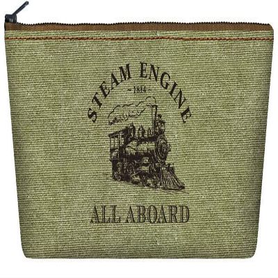 Steam Train Makeup/Pencil Bag