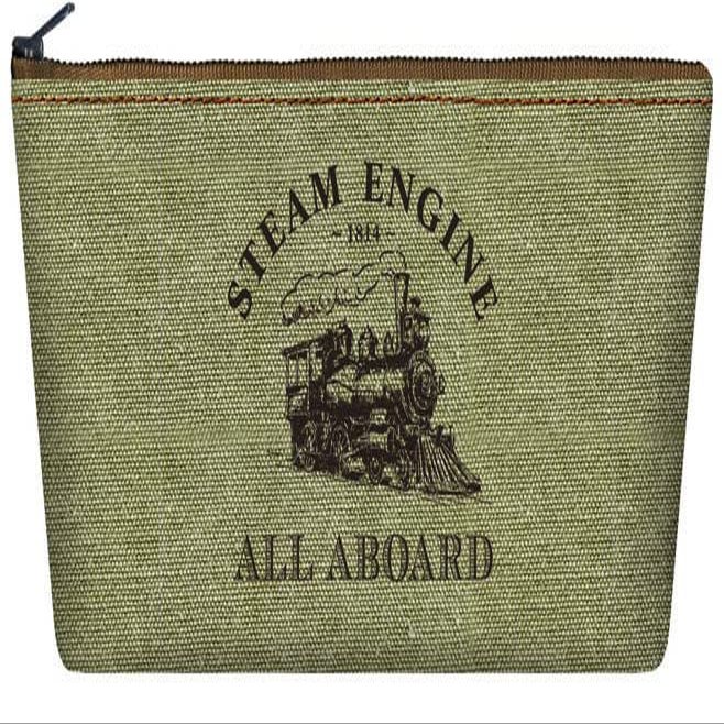 Steam Train Makeup/Pencil Bag