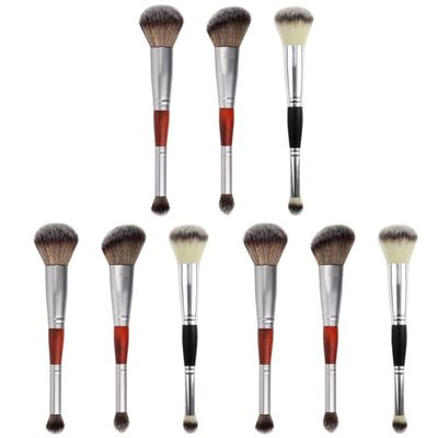 Beaupretty 9pcs Professional Makeup Brush Eyeshadow Brush Kit for Women Double-head Eyeshadow Stick Women Makeup Tools Cosmetic Supplies