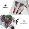 Beaupretty 9pcs Professional Makeup Brush Eyeshadow Brush Kit for Women Double-head Eyeshadow Stick Women Makeup Tools Cosmetic Supplies view 3
