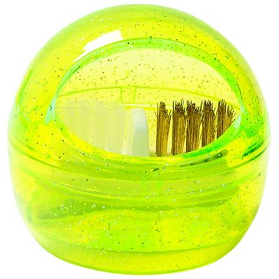 Beaupretty 1set Nail Drill Bits Cleaning Brush Clean Box Removable Soft and Firm Bristles for Nail Art and Drill Bits for Professional Salons and Home Use