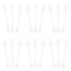 FRCOLOR 40pcs Nose Hair Remover Wax Applicator Plastic Nose Wax Sticks for Men Women Smooth Quantity view 3