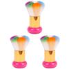 Beaupretty 3pcs Nail Dust Brush Creative Cleaning Tool for Manicure Handle Brush Hair for Home and Easily Removes Nail Dust and Powder view 1