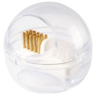 Beaupretty 1 Set Grinding Cleaning Box Acrylic Nail Brush Nail Tools for Nail Art Nail Cleaner Tool Round Princess Handheld Cleaning Tool Major Plastic Supplies