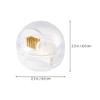 Beaupretty 1 Set Grinding Cleaning Box Acrylic Nail Brush Nail Tools for Nail Art Nail Cleaner Tool Round Princess Handheld Cleaning Tool Major Plastic Supplies view 2