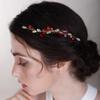 BERYUAN Purple Simple Crystal Hair Comb for Women Wedding Bridal Handmade Accessory Rhinestone Hairpiece Prom Banquet (purple) view 1