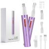 AHHFEI Rechargeable 5 in 1 Ear and Nose Hair Trimmer for Women, 2025 Professional Painless Eyebrow & Facial Hair Trimmer with Powerful Motor and Dual-Edge Blades Easy Cleansing view 1