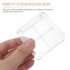 Beaupretty Empty Eyeshadow Palette 4 Pan Compact Diy Makeup Storage Box Refillable Eye Shadow Container for Women and Girls 2.36X2.36X0.47 Inch view 3