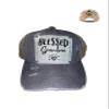 Blessed Grandma Patch Ponytail hat Multi view 1