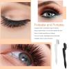 2pcs Foldable Eyelash Comb, Stainless Steel Teeth Arc Shape Separate Eyelash Separator Tool for Define Lash and Eyebrow view 2