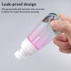 Cosywell Fine Mist Spray Bottles TSA Approved 2oz 60ml 3 Pack Leak Proof Travel Spray Bottle Empty Small Spray Bottles for Perfume Essential Oils Toners Rose Water Cosmetics (3Gradient Pink Blue) view 4