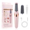 AOOWU Electric Foot File, USB Rechargeable Feet Callus Remover with 2 Speed of Replacement Rollers & LED Lights, Professional Hard Skin Remover Foot Care Tools for Cracked Heels Calluses & Dead Skin view 1