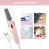 AOOWU Electric Foot File, USB Rechargeable Feet Callus Remover with 2 Speed of Replacement Rollers & LED Lights, Professional Hard Skin Remover Foot Care Tools for Cracked Heels Calluses & Dead Skin view 4