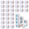 Yilloog 4000 Strips 40 Rolls Disposable Barber Paper Haircutting Neck Strips Hairdressing Stretchy Neck Band Paper Tissue for Barber Hair Cutting Styling Salon Accessories Supplies view 1