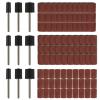Beaupretty 204pcs Drum Mandrel Sanding Sleeves Nail Manicure Sandpaper Bands for Electric Nail Drill Easy Installation High Elasticity for Salon Use view 1
