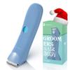 VIKICON Bikini Trimmer for Women: Painless Electric Pubic/Leg Shaver w/Light, Ceramic Hypoallergenic Blade, Waterproof Cordless Razor for Sensitive Skin, Travel-Ready Body Groomer, Gift for Her view 1