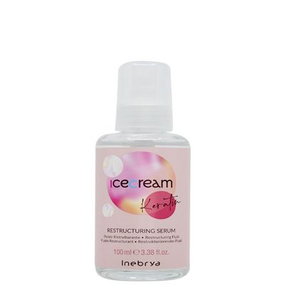 Inebrya Ice Cream Keratin Restructuring Serum, 100ml