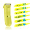 VIKICON Unisex Hair Trimmer - Cordless Electric Razor for Men and Women, Waterproof, Adjustable Length Guards, LED Light, Removable Blade Heads, 60-Minute Continuous Shaving view 4