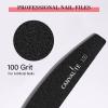 Canvalite 40 PCS Nail File Professional Reusable Peel and Stick Nail Files Replaceable Emery Boards 100 Grit Fingernail Files Manicure Tools for Home and Salon Use view 4