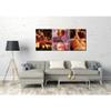 Facial Massage Painting Wall Decor Aromatherapy Wall Art Relaxing Spa Picture Canvas Printed Beauty Salon Poster Stretched Frame Home Beauty Salon Decoration 3 Panels(60x26 inches) view 2